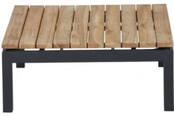 SIENA GARDEN Alvida Loungetisch, Anthrazit/natur, Aluminium/Teakholz, 74x74 Cm -Kettler Verkaufsgeschäft 5 19605.jpg