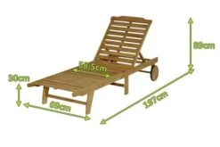 Ploß Rollliege, FSC®-Akazienholz, Geölt, 197 X 69 X 30 Cm, Klappbar, Verstellbar -Kettler Verkaufsgeschäft 5 20143.jpg
