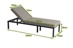 HARTMAN Eva Loungeliege, Flanelle, Sunbrella, 195 X 70 X 45 Cm, Rückenlehne Verstellbar, Hohe Liegefläche -Kettler Verkaufsgeschäft 5 20467.jpg