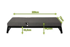 OUTFLEXX Allure Sonnenliege, Sooty, Alu/Sunbrella, 211 X 74 X 44,5 Cm, Verstellbare Kopfstütze -Kettler Verkaufsgeschäft 5 20736.jpg