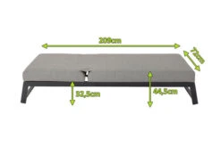 OUTFLEXX Allure Sonnenliege, Flanelle, Alu/Sunbrella, 211 X 74 X 44,5 Cm, Verstellbare Kopfstütze 20 OUTFLEXX Allure Sonnenliege, Flanelle, Alu/Sunbrella, 211 X 74 X 44,5 Cm, Verstellbare Kopfstütze -Kettler Verkaufsgeschäft 5 20737.jpg