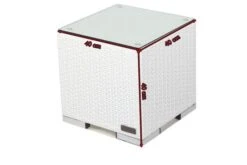 OUTFLEXX Beistelltisch, Weiß, Polyrattan, 40x40x40 Cm, Inkl. Glasplatte 9 OUTFLEXX Beistelltisch, Weiß, Polyrattan, 40x40x40 Cm, Inkl. Glasplatte -Kettler Verkaufsgeschäft 5 2511 10.jpg