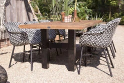 HARTMAN Delphine Armlehnensessel, Schwarz/weiß, Alu/Kunststoff -Kettler Verkaufsgeschäft 6 18696.jpg