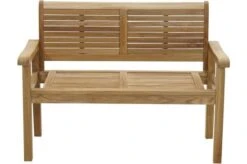 Ploß Zweisitzer Landhausbank York, Premium-Teak, Natur, 120x64x95 Cm -Kettler Verkaufsgeschäft 6 18981.jpg