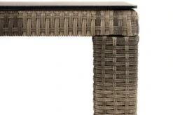 Ploß Rabida Dining Tisch, Champagner-meliert, Polyrattan, 170 X 90 Cm, Glasplatte In Steinoptik -Kettler Verkaufsgeschäft 6 20167.jpg