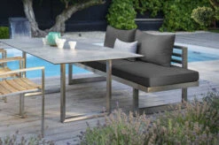 STERN New Holly Dining-Bank/Liege, Silbergrau, Edelstahl, 216x77x73 Cm, Inkl. Polster Schiefergrau -Kettler Verkaufsgeschäft 6 21894.jpg