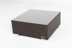 OUTFLEXX Beistelltisch/Hocker, Braun, Polyrattan, Inkl. Glasplatte Und Polster -Kettler Verkaufsgeschäft 6 2393 8.jpg