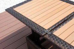 OUTFLEXX Loungetisch Höhenverstellbar, Braun-marmoriert, Polyrattan, 75/152x75x40/64,5cm -Kettler Verkaufsgeschäft 6 8887.jpg