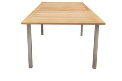 OUTFLEXX Ausziehtisch, FSC-Teakholz/Edelstahl, Plattenstärke 25mm, 180/240x100cm -Kettler Verkaufsgeschäft 7 13493.jpg