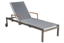 OUTFLEXX 2er-Set Sonnenliegen, Silber, Edelstahl/Teak, 195,5x74x35cm, Mit Beistelltisch 45x45cm -Kettler Verkaufsgeschäft 7 14166.jpg