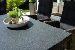 Ploß Rocking Dining Tisch, Grau/braun-meliert, Polyrattan, 170 X 90 Cm, Glasplatte In Steinoptik -Kettler Verkaufsgeschäft 7 20157.jpg