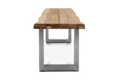 OUTFLEXX Bank, Natur, Edelstahl & Recycled FSC-Teak, 200x40x45cm, Baumkante -Kettler Verkaufsgeschäft 7 20356.jpg