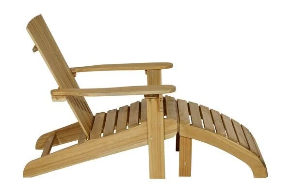 Ploß Adirondack Sessel, Teakoptik, FSC®-Akazienholz, 73x89x88 Cm, Mit Hocker 50x51x33,5 Cm 9 Ploß Adirondack Sessel, Teakoptik, FSC®-Akazienholz, 73x89x88 Cm, Mit Hocker 50x51x33,5 Cm – Bild 9