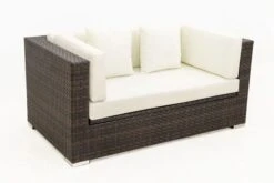 OUTFLEXX 2-Sitzer Sofa, Braun Marmoriert, Polyrattan, 152 X 85 X 70 Cm, Wasserfeste Kissenbox -Kettler Verkaufsgeschäft 8 15734 2 BOX.jpg