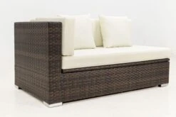 OUTFLEXX 2-Sitzer Ecksofa, Braun Marmoriert, Polyrattan, 145 X 85 X 70 Cm, Wasserfeste Kissenbox, Armlehne Re. -Kettler Verkaufsgeschäft 8 15734 4 BOX.jpg