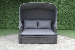 OUTFLEXX Fontana Loungebett, Grau, Polyrattan, Doppel-halbrund, Mit Unterschiebbaren Hockern, Dach Klappbar -Kettler Verkaufsgeschäft 8 18545.jpg