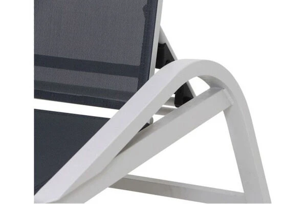 SIENA GARDEN Milos Stapelliege, Aluminium/Ranotex, 194 X 64 X 48 Cm 8 SIENA GARDEN Milos Stapelliege, Aluminium/Ranotex, 194 X 64 X 48 Cm – Bild 8