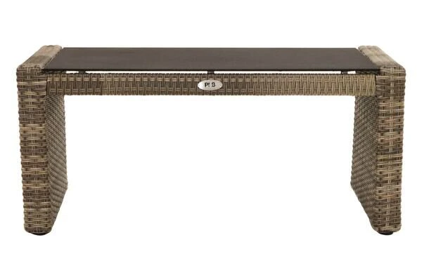 Ploß Rabida Couchtisch, Champagner-meliert, Polyrattan, 97x60x44 Cm, Glasplatte In Steinoptik 8 Ploß Rabida Couchtisch, Champagner-meliert, Polyrattan, 97x60x44 Cm, Glasplatte In Steinoptik – Bild 8