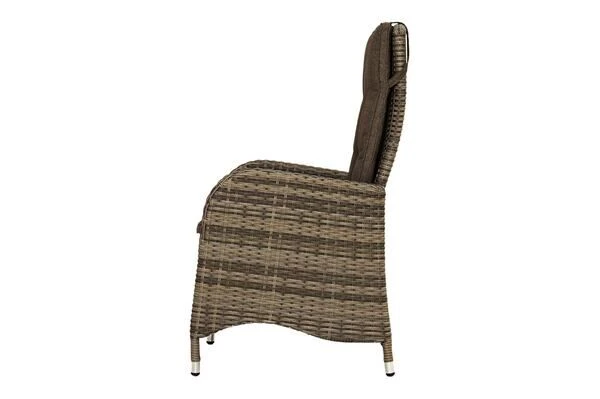 Ploß Rabida Dining Sessel, Champagner-meliert, Polyrattan, Verstellbar, Mit Fußhocker 8 Ploß Rabida Dining Sessel, Champagner-meliert, Polyrattan, Verstellbar, Mit Fußhocker – Bild 8