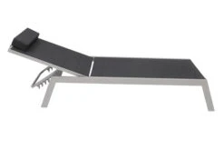 VILLANA Gartenliege, Silber/schwarz, Aluminium/Textil, 198 X 60 X 32 Cm, Verstellbar 18 VILLANA Gartenliege, Silber/schwarz, Aluminium/Textil, 198 X 60 X 32 Cm, Verstellbar -Kettler Verkaufsgeschäft 9 13400.jpg