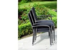 Ploß Rocking Basic Stapelstuhl, Grau/braun-meliert, Polyrattan, 56 X 64 X 92 Cm, Inkl. Polster -Kettler Verkaufsgeschäft 9 20148.jpg