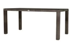 Ploß Rocking Dining Tisch, Grau/braun-meliert, Polyrattan, 170 X 90 Cm, Glasplatte In Steinoptik -Kettler Verkaufsgeschäft 9 20157.jpg