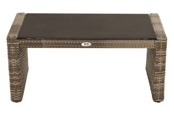 Ploß Rabida Couchtisch, Champagner-meliert, Polyrattan, 97x60x44 Cm, Glasplatte In Steinoptik 9 Ploß Rabida Couchtisch, Champagner-meliert, Polyrattan, 97x60x44 Cm, Glasplatte In Steinoptik – Bild 9