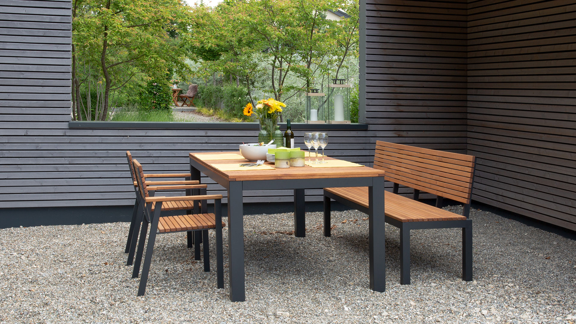 Titelseite -Kettler Verkaufsgeschäft allnatura gartentisch verano moderne kombination aus massivem robinienholz und aluminiumbeinen